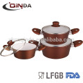 italian forged ceramic cookware set